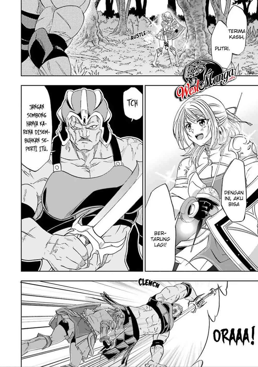 Ankoku Kishi no Ore desu Ga Saikyou no Seikishi wo Mezashimasu Chapter 09 Gambar 7