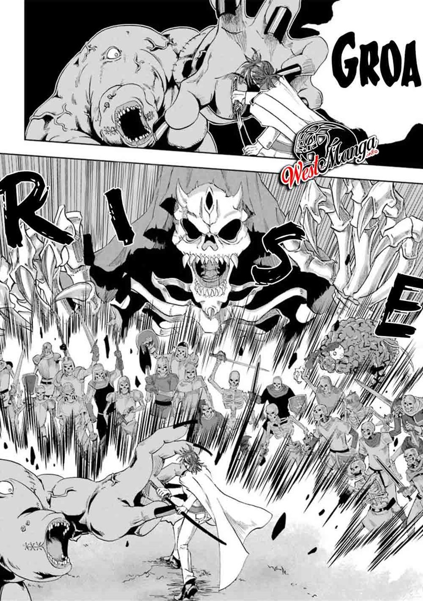 Ankoku Kishi no Ore desu Ga Saikyou no Seikishi wo Mezashimasu Chapter 09 Gambar 11