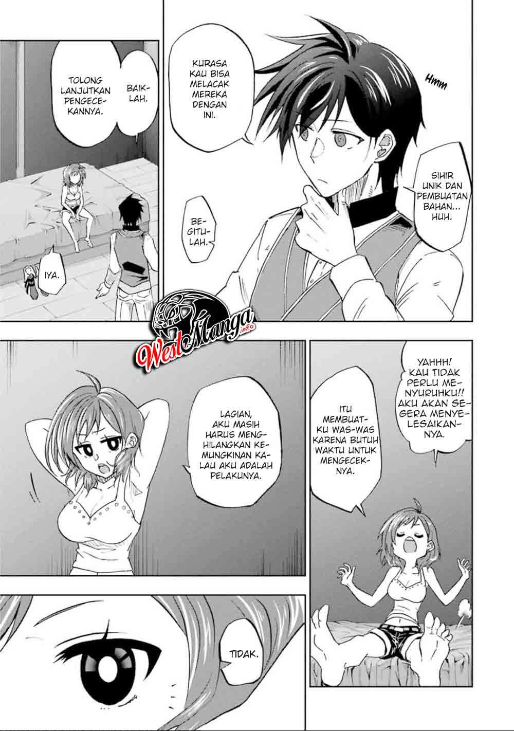 Ankoku Kishi no Ore desu Ga Saikyou no Seikishi wo Mezashimasu Chapter 14 Gambar 14