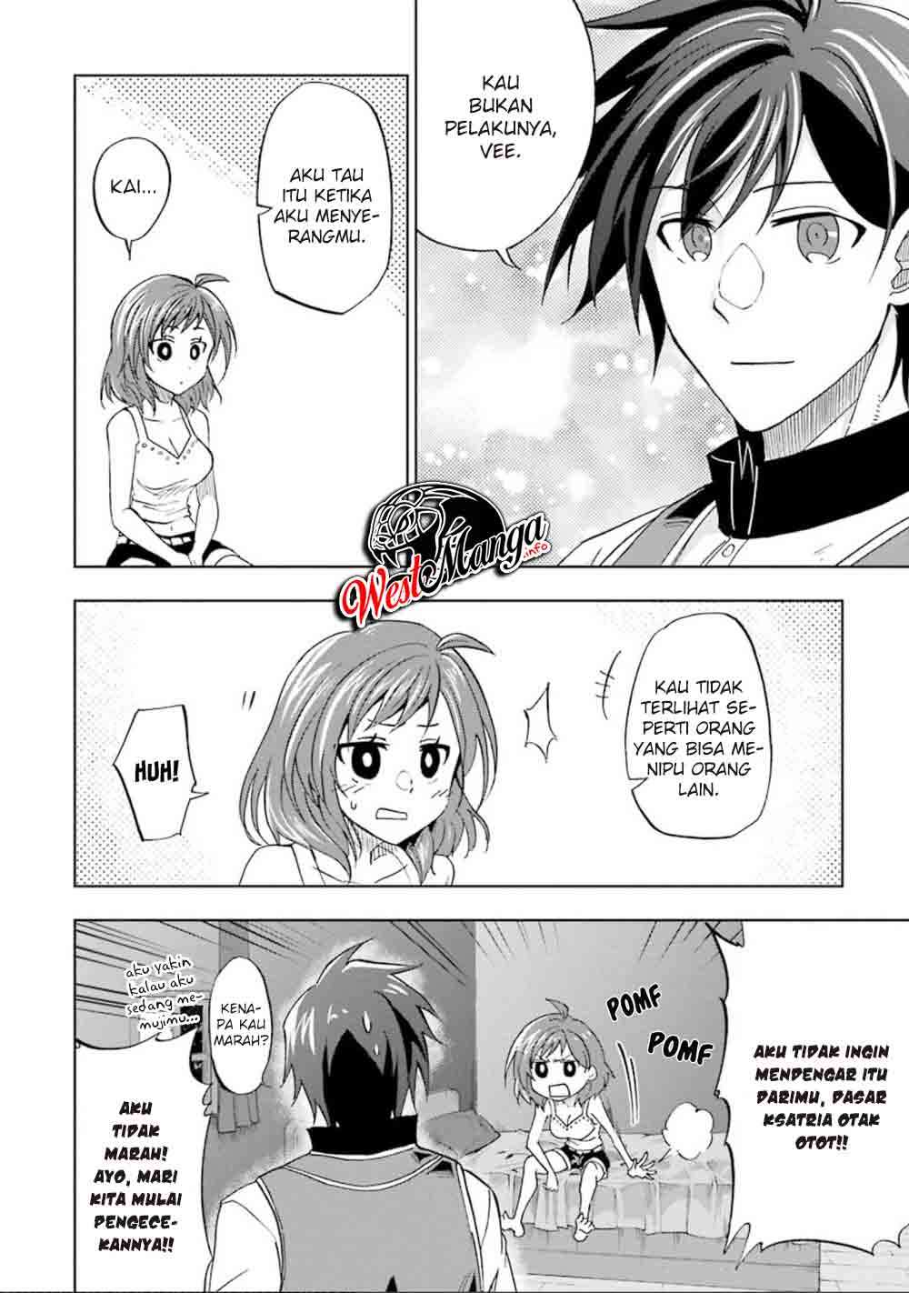Ankoku Kishi no Ore desu Ga Saikyou no Seikishi wo Mezashimasu Chapter 14 Gambar 15
