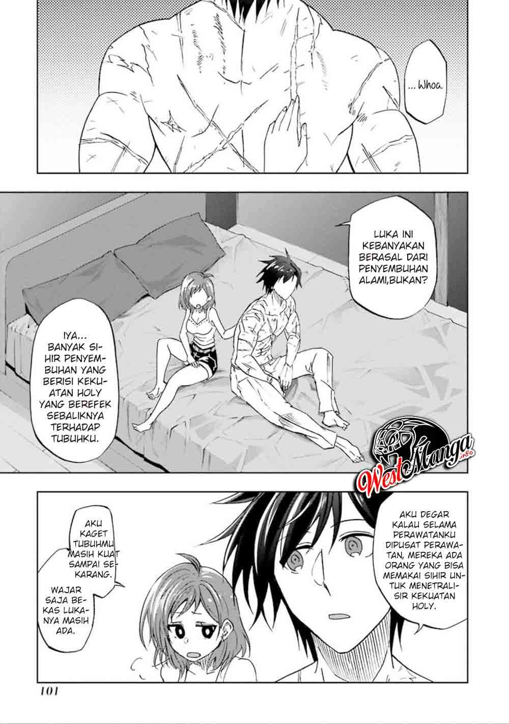 Ankoku Kishi no Ore desu Ga Saikyou no Seikishi wo Mezashimasu Chapter 14 Gambar 16