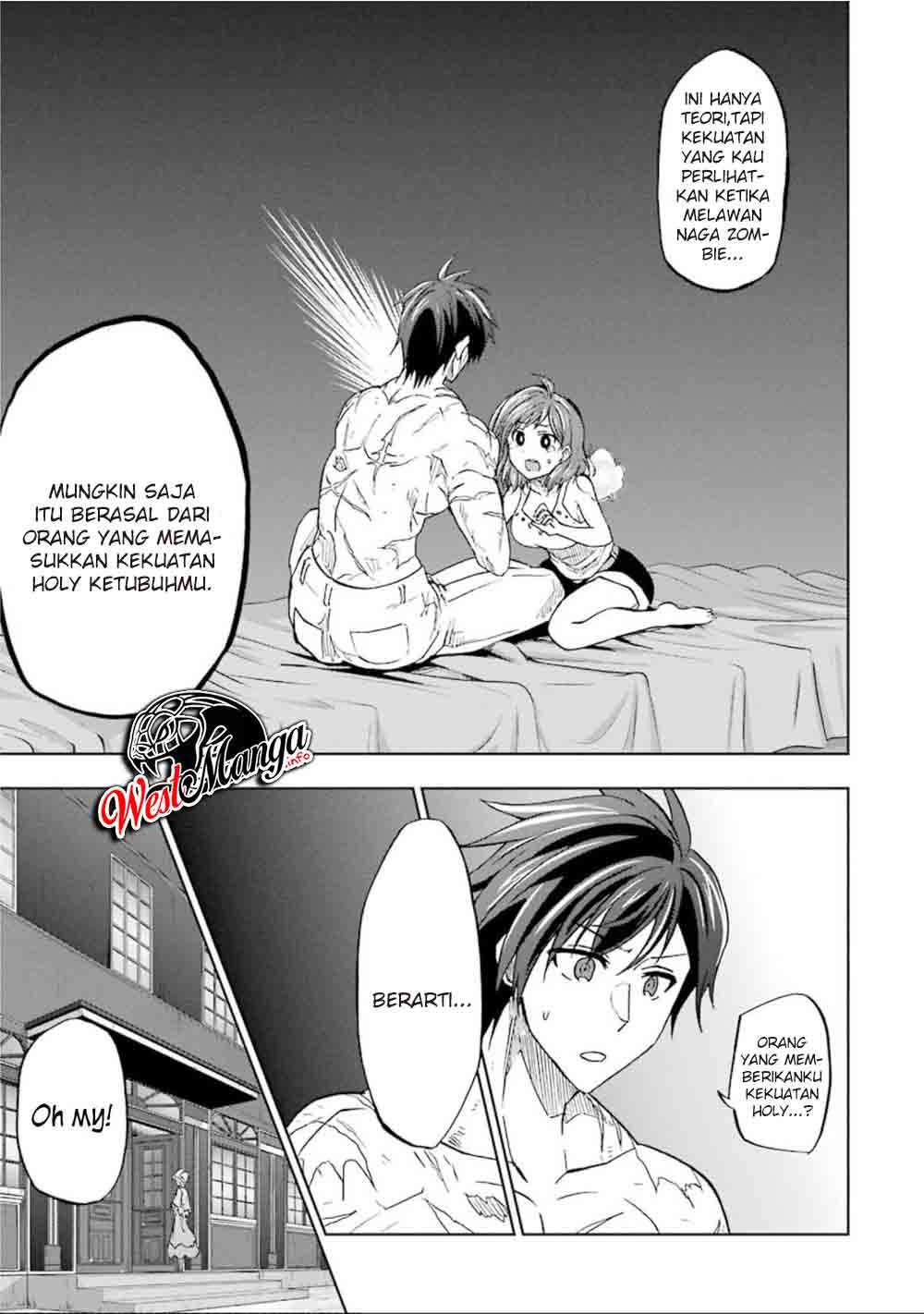 Ankoku Kishi no Ore desu Ga Saikyou no Seikishi wo Mezashimasu Chapter 14 Gambar 25