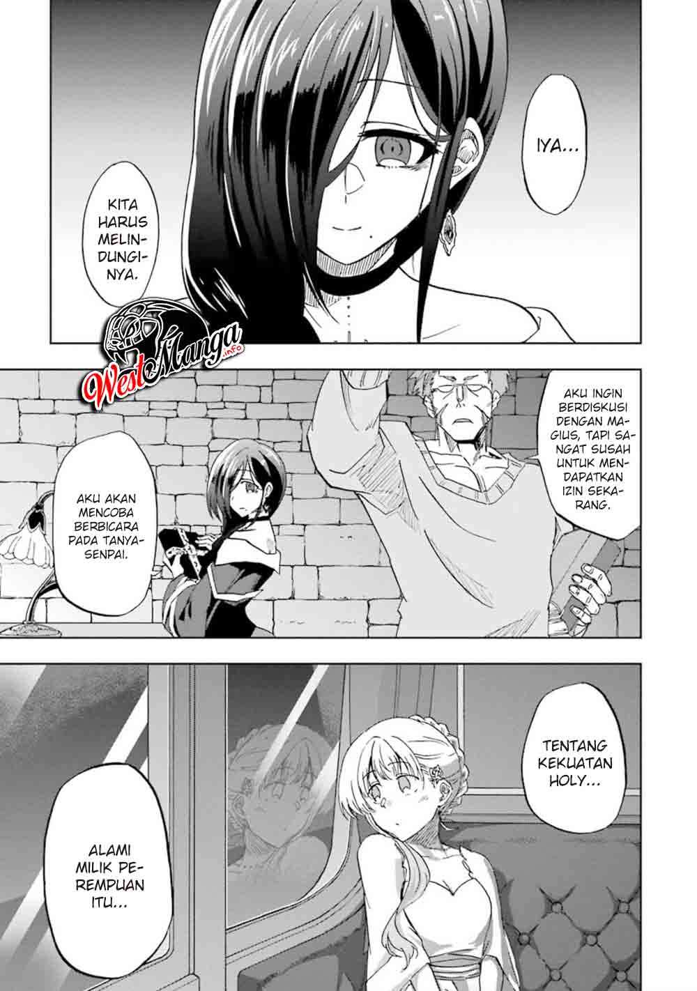 Ankoku Kishi no Ore desu Ga Saikyou no Seikishi wo Mezashimasu Chapter 14 Gambar 41
