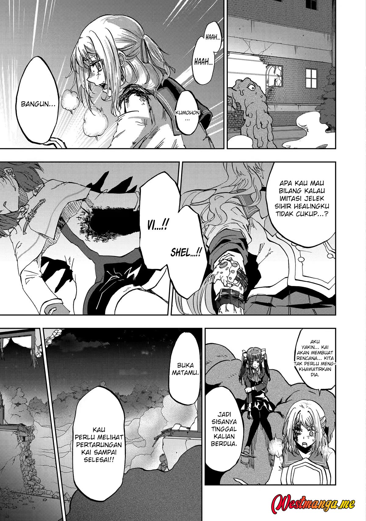 Ankoku Kishi no Ore desu Ga Saikyou no Seikishi wo Mezashimasu Chapter 28 Gambar 20