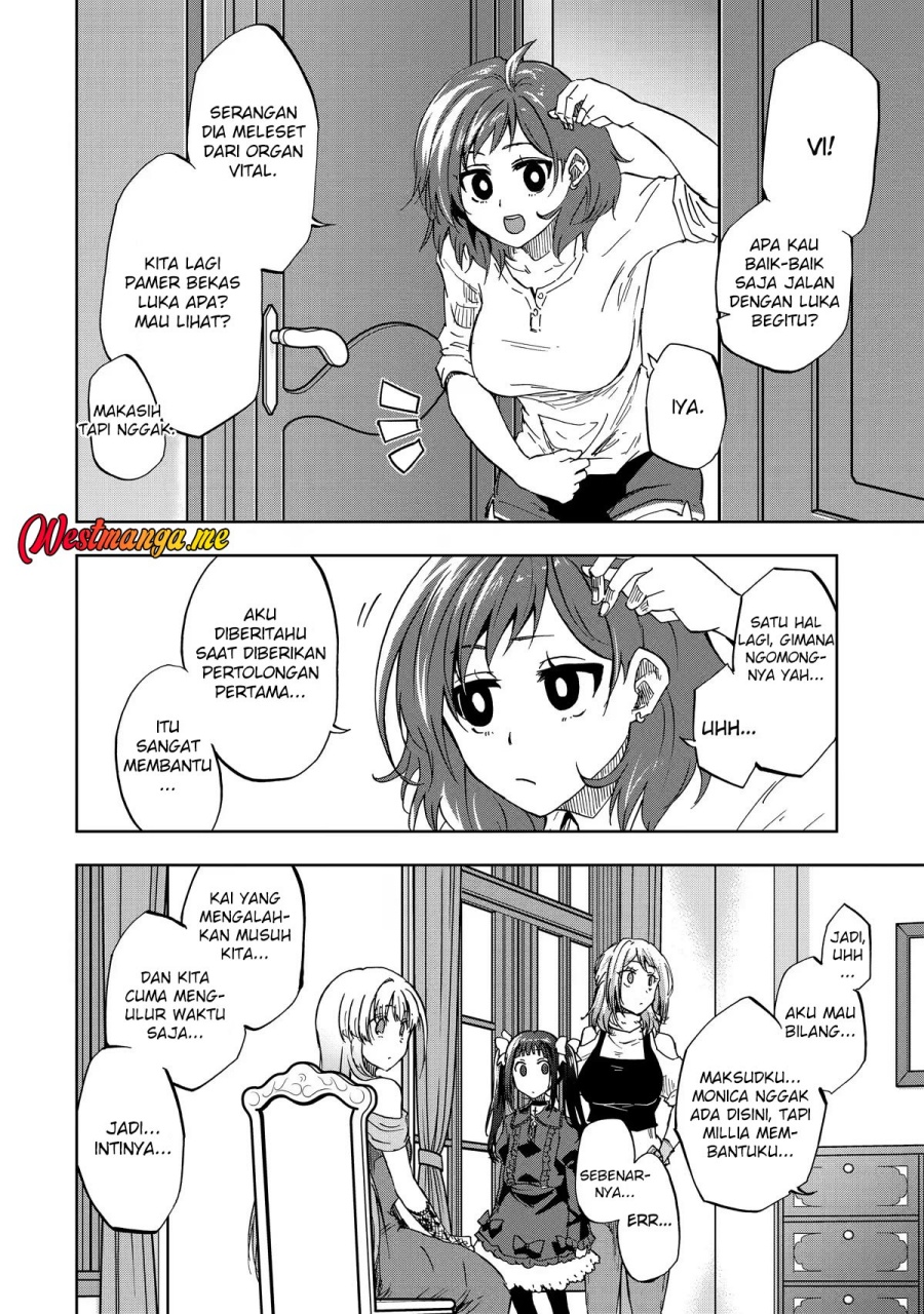 Ankoku Kishi no Ore desu Ga Saikyou no Seikishi wo Mezashimasu Chapter 30 Gambar 32