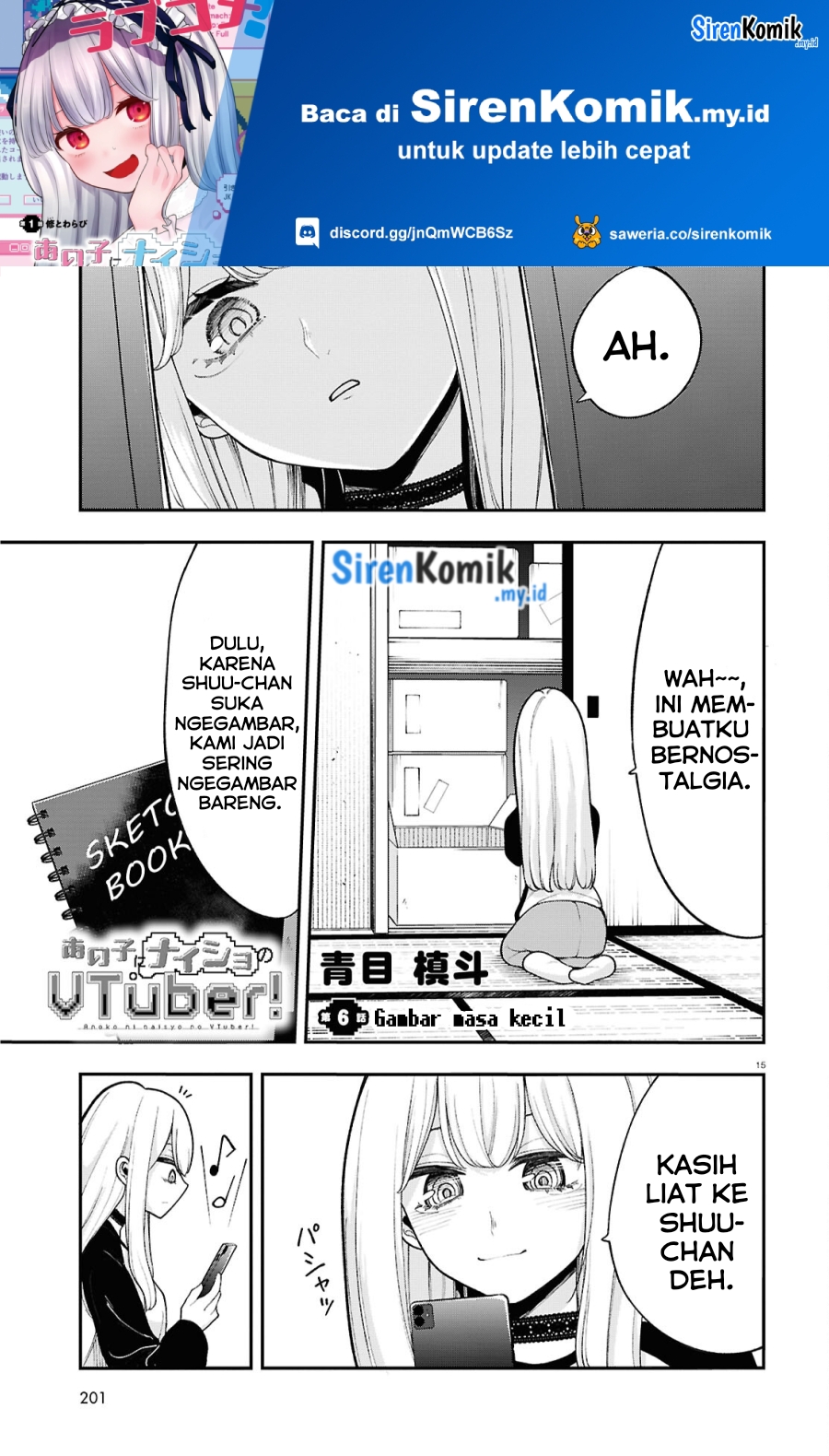 Ano Ko ni Naisho no VTUBER! Chapter 06 Gambar 2