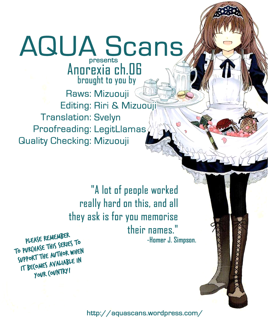 Anorexia – Shikabane Hanako wa Kyoshokushou Chapter 06 Gambar 31
