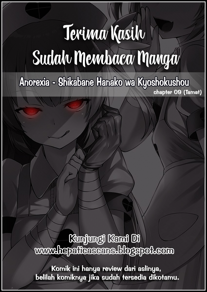 Anorexia – Shikabane Hanako wa Kyoshokushou Chapter 09 Gambar 39