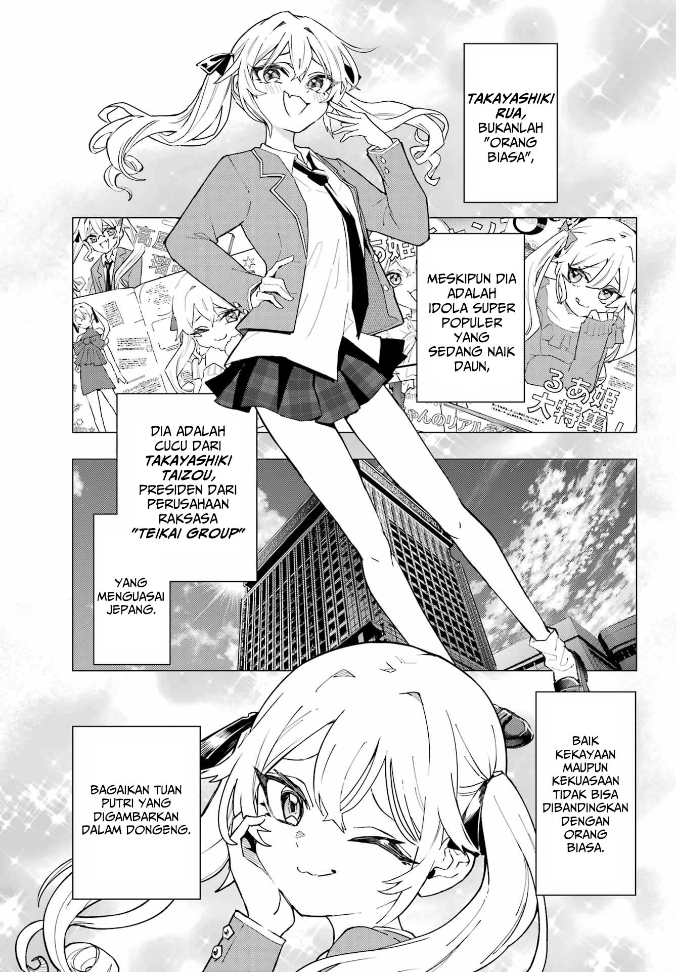 Anta to Osananajimitte dake demo Iyananoni! ~Zekkou kara Hajimaru S-kyuu Bishoujo to no Gakuen Nariagari Seikatsu~ Chapter 01 Gambar 3
