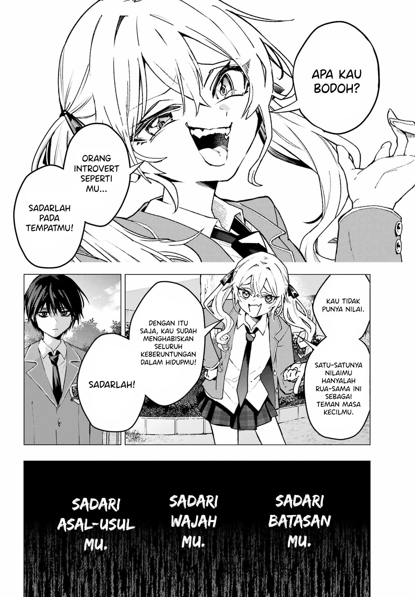 Anta to Osananajimitte dake demo Iyananoni! ~Zekkou kara Hajimaru S-kyuu Bishoujo to no Gakuen Nariagari Seikatsu~ Chapter 01 Gambar 6