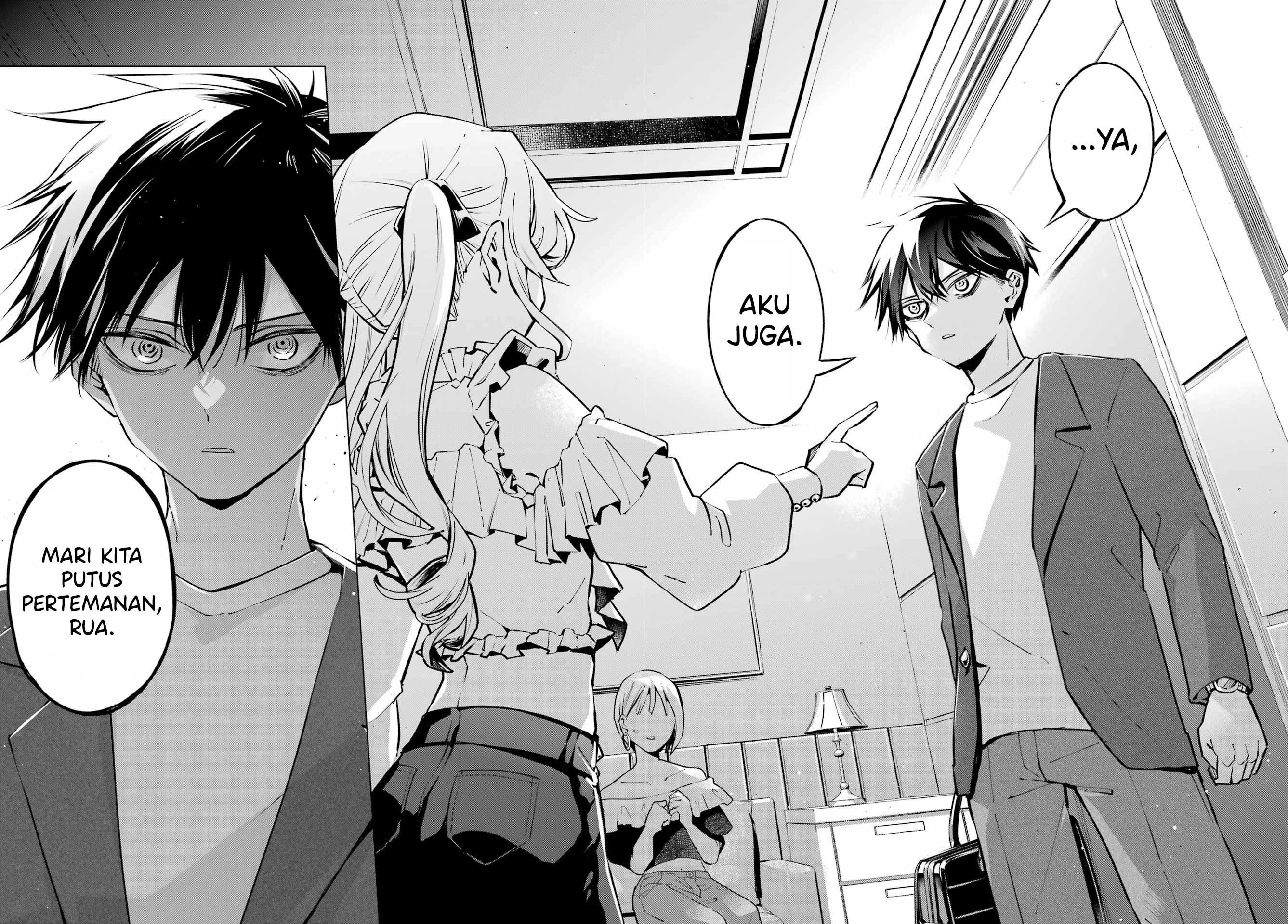 Anta to Osananajimitte dake demo Iyananoni! ~Zekkou kara Hajimaru S-kyuu Bishoujo to no Gakuen Nariagari Seikatsu~ Chapter 01 Gambar 14