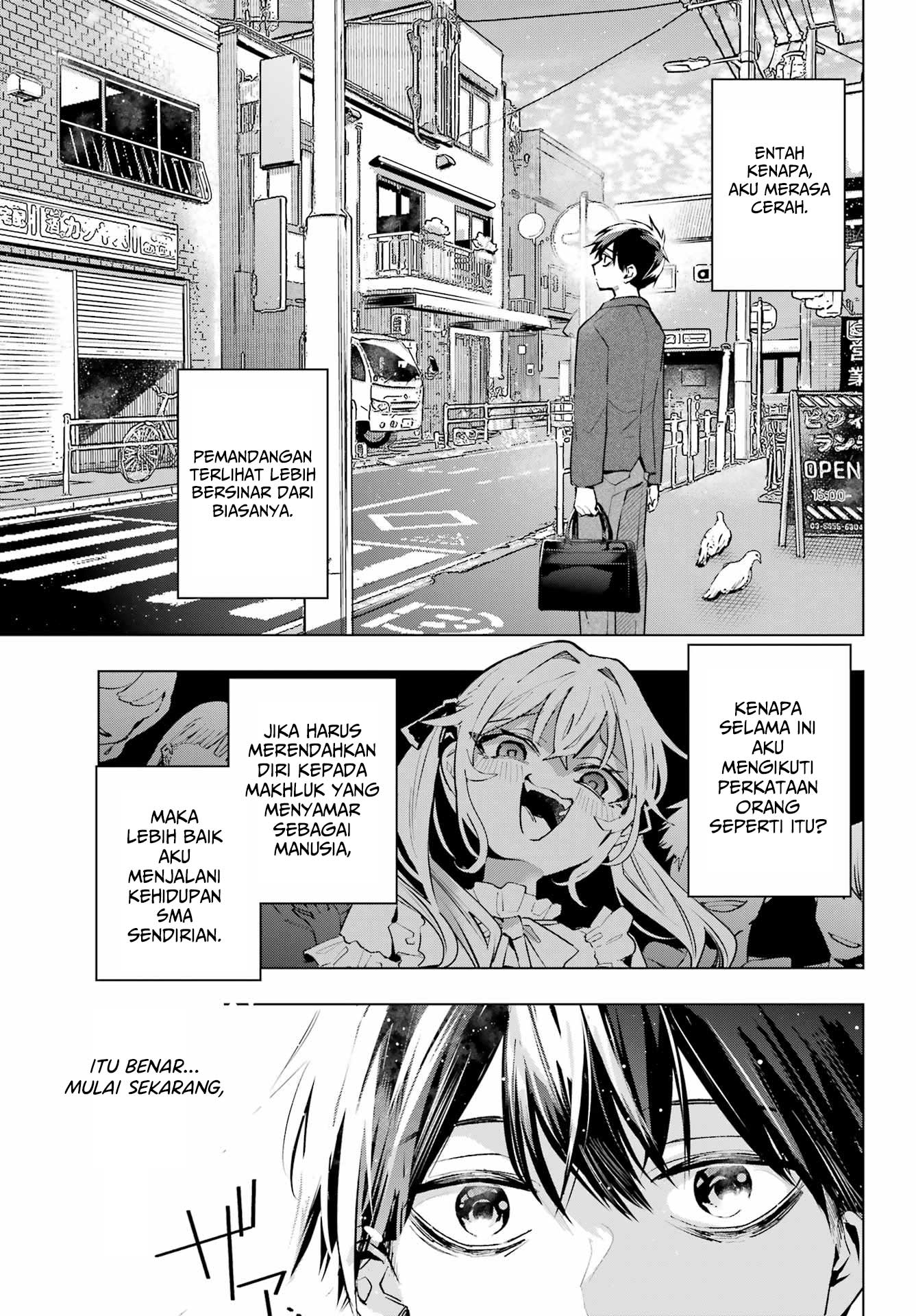 Anta to Osananajimitte dake demo Iyananoni! ~Zekkou kara Hajimaru S-kyuu Bishoujo to no Gakuen Nariagari Seikatsu~ Chapter 01 Gambar 20