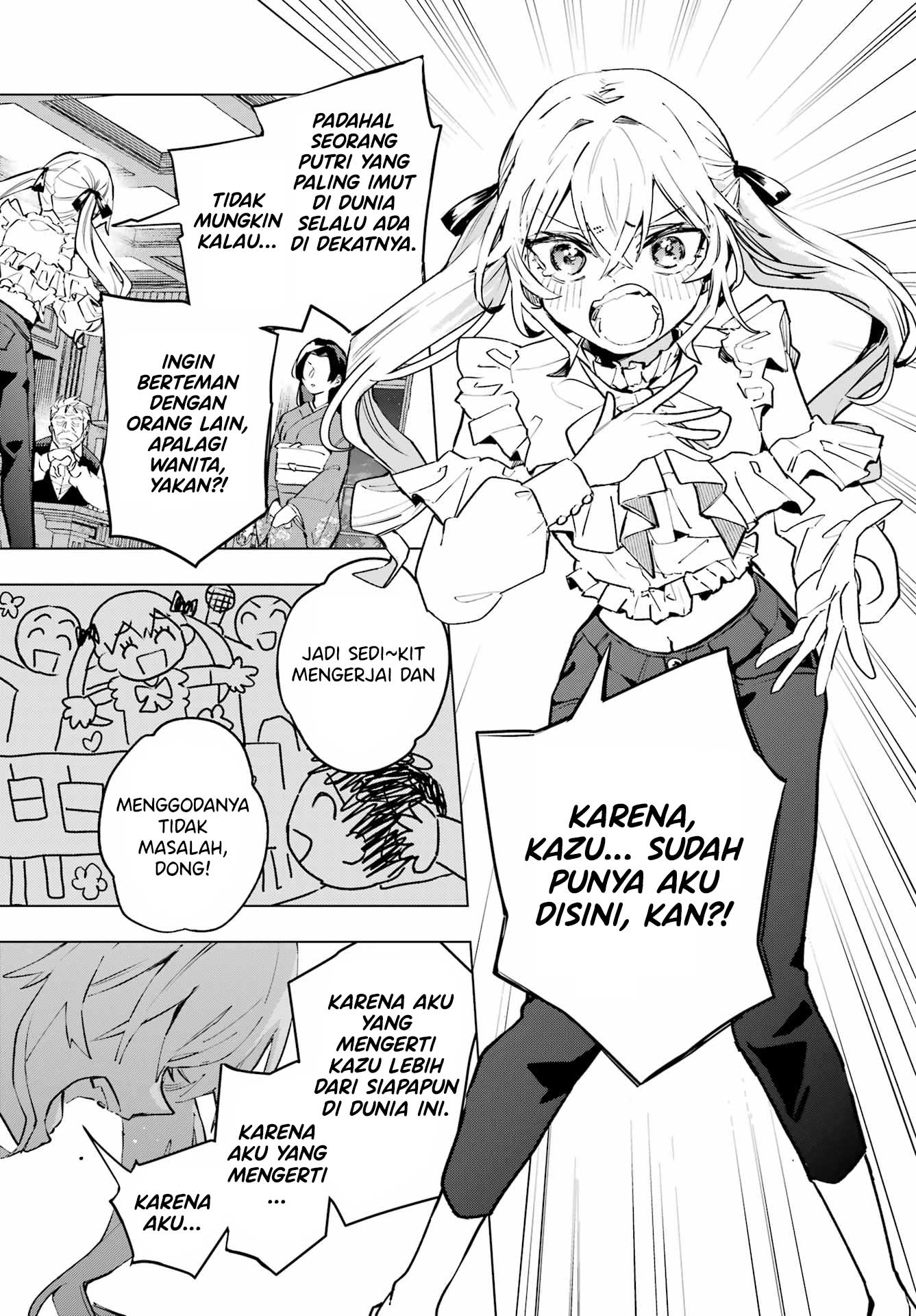 Anta to Osananajimitte dake demo Iyananoni! ~Zekkou kara Hajimaru S-kyuu Bishoujo to no Gakuen Nariagari Seikatsu~ Chapter 01 Gambar 26