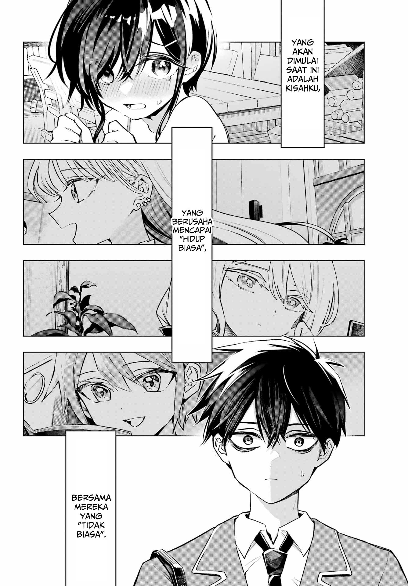 Anta to Osananajimitte dake demo Iyananoni! ~Zekkou kara Hajimaru S-kyuu Bishoujo to no Gakuen Nariagari Seikatsu~ Chapter 01 Gambar 41