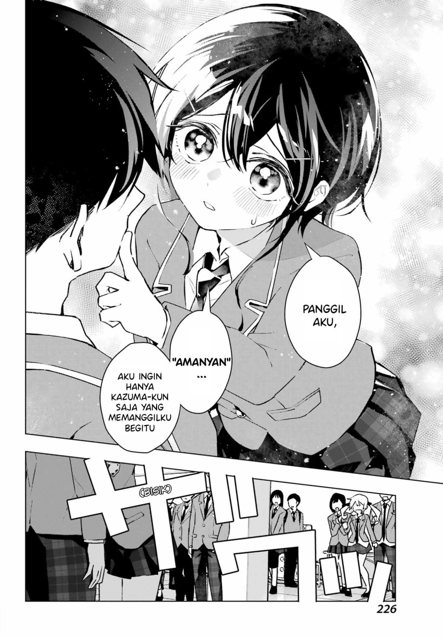 Anta to Osananajimitte dake demo Iyananoni! ~Zekkou kara Hajimaru S-kyuu Bishoujo to no Gakuen Nariagari Seikatsu~ Chapter 04 Gambar 28