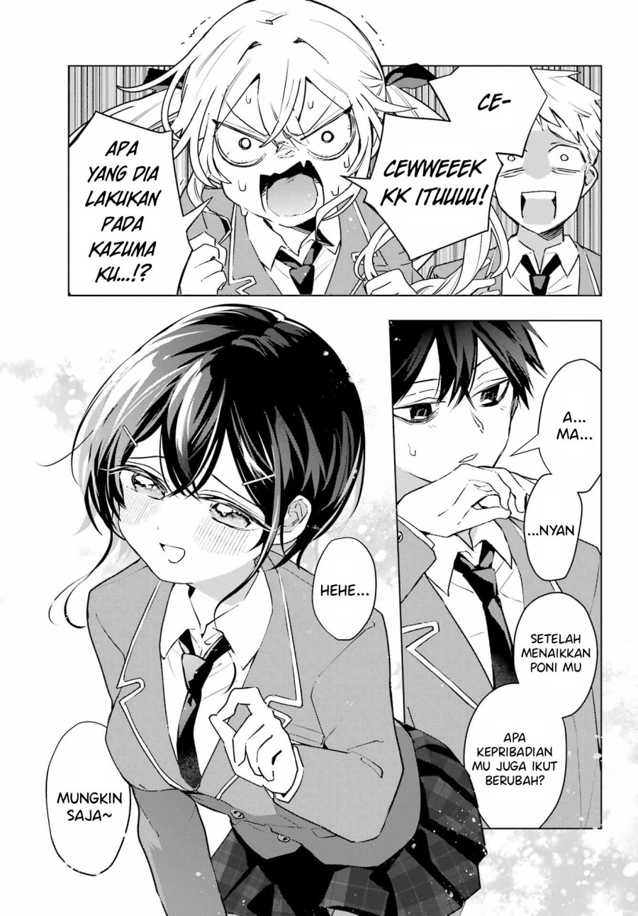Anta to Osananajimitte dake demo Iyananoni! ~Zekkou kara Hajimaru S-kyuu Bishoujo to no Gakuen Nariagari Seikatsu~ Chapter 04 Gambar 29