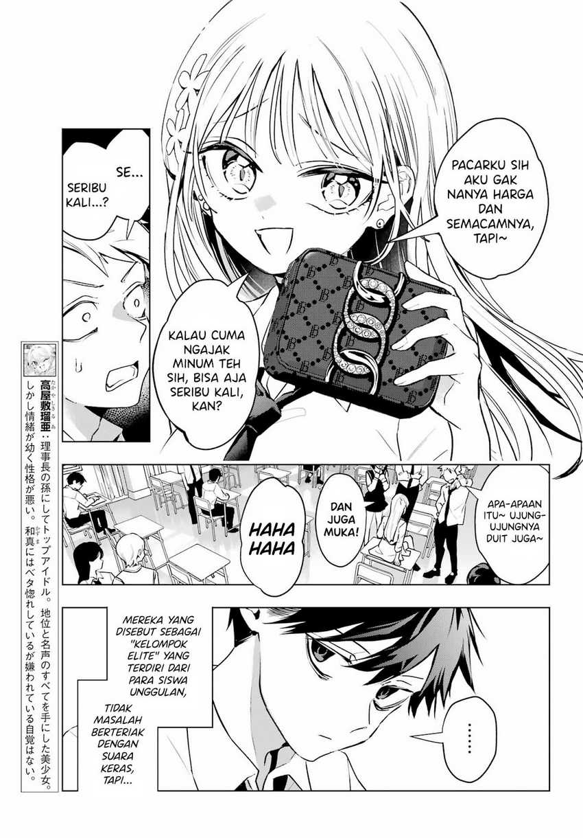 Anta to Osananajimitte dake demo Iyananoni! ~Zekkou kara Hajimaru S-kyuu Bishoujo to no Gakuen Nariagari Seikatsu~ Chapter 05 Gambar 9