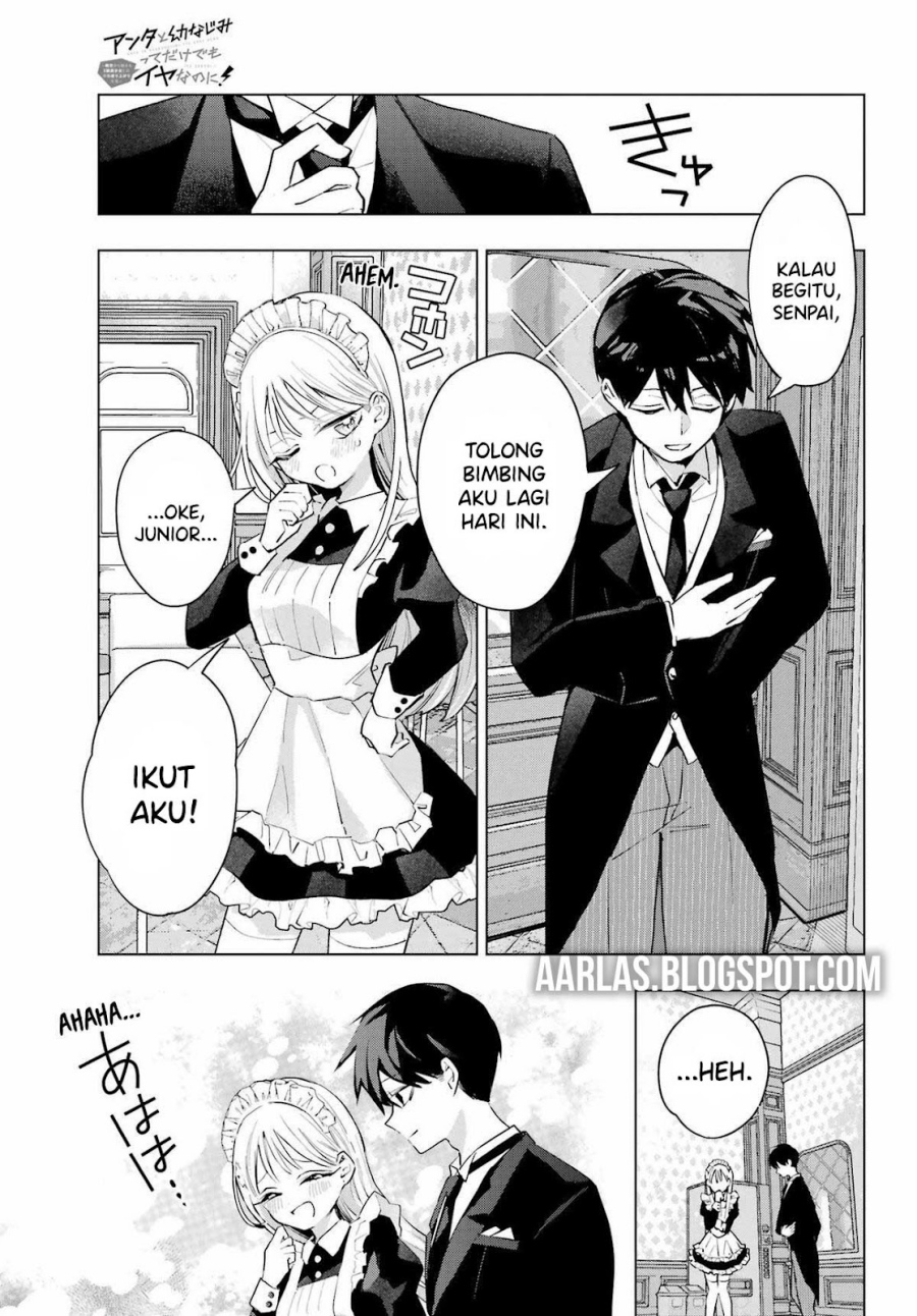 Anta to Osananajimitte dake demo Iyananoni! ~Zekkou kara Hajimaru S-kyuu Bishoujo to no Gakuen Nariagari Seikatsu~ Chapter 07 Gambar 8