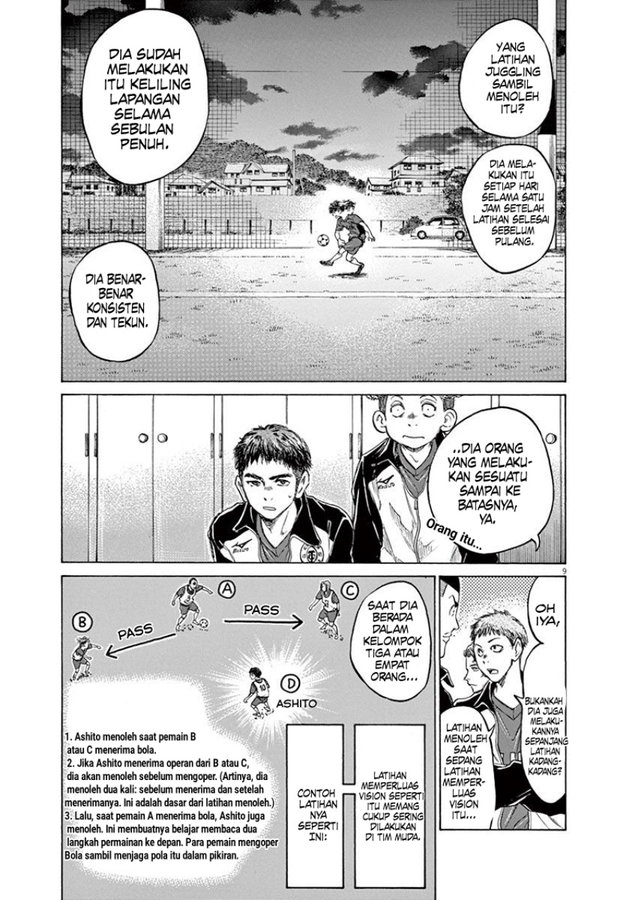 Ao Ashi Chapter 73 Gambar 15