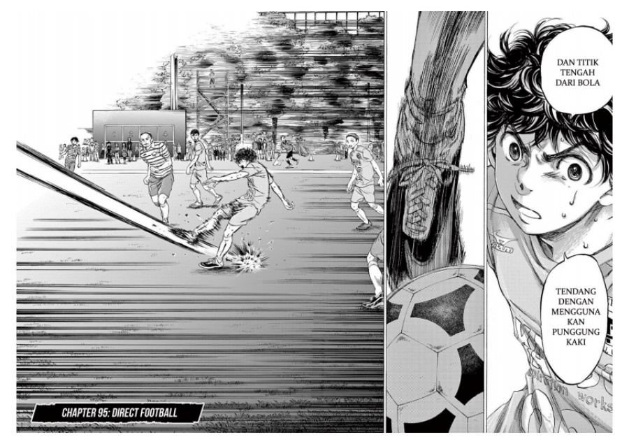 Ao Ashi Chapter 95 Gambar 3