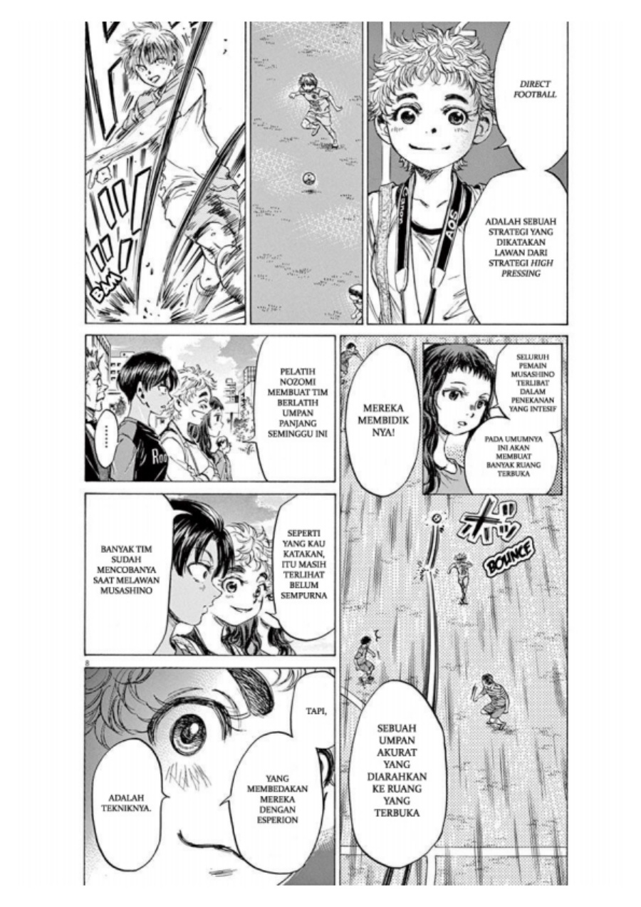 Ao Ashi Chapter 95 Gambar 8