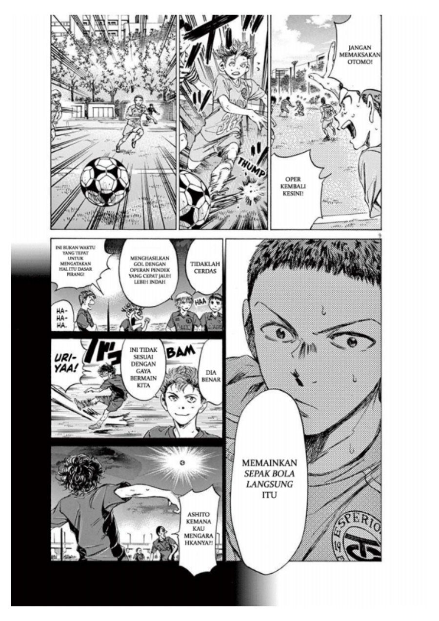 Ao Ashi Chapter 95 Gambar 9