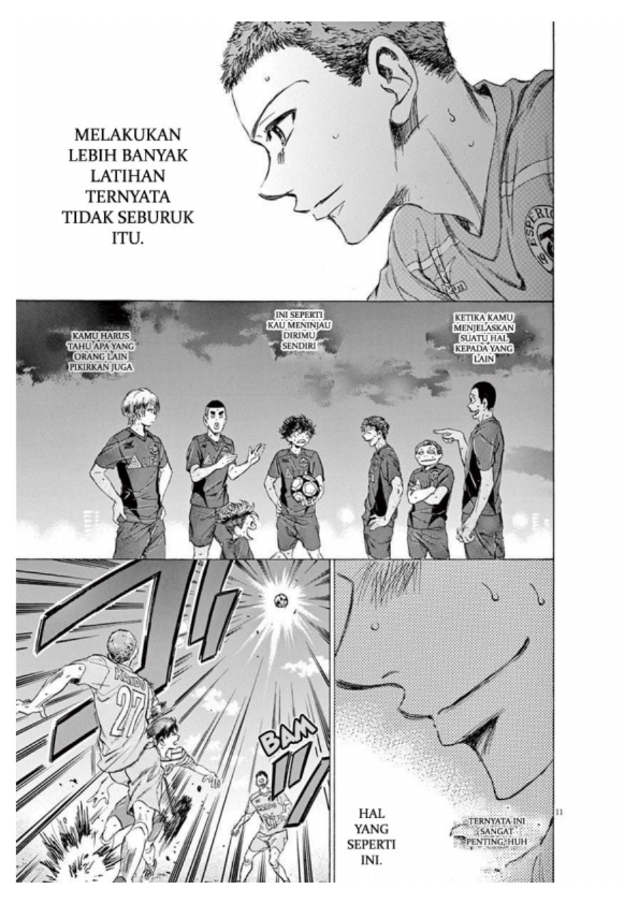 Ao Ashi Chapter 95 Gambar 11