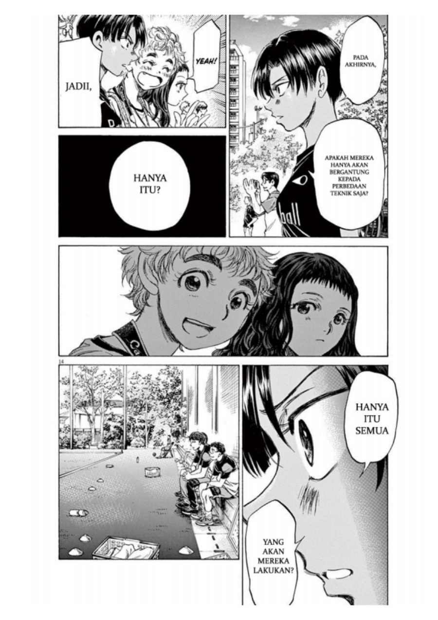 Ao Ashi Chapter 95 Gambar 14