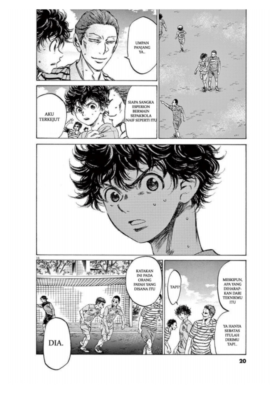 Ao Ashi Chapter 95 Gambar 16