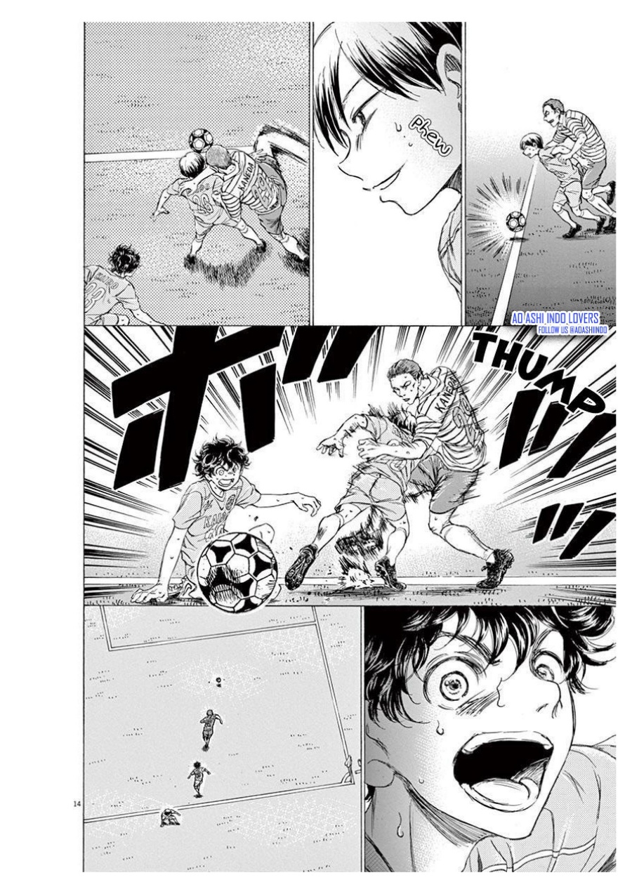 Ao Ashi Chapter 98 Gambar 14