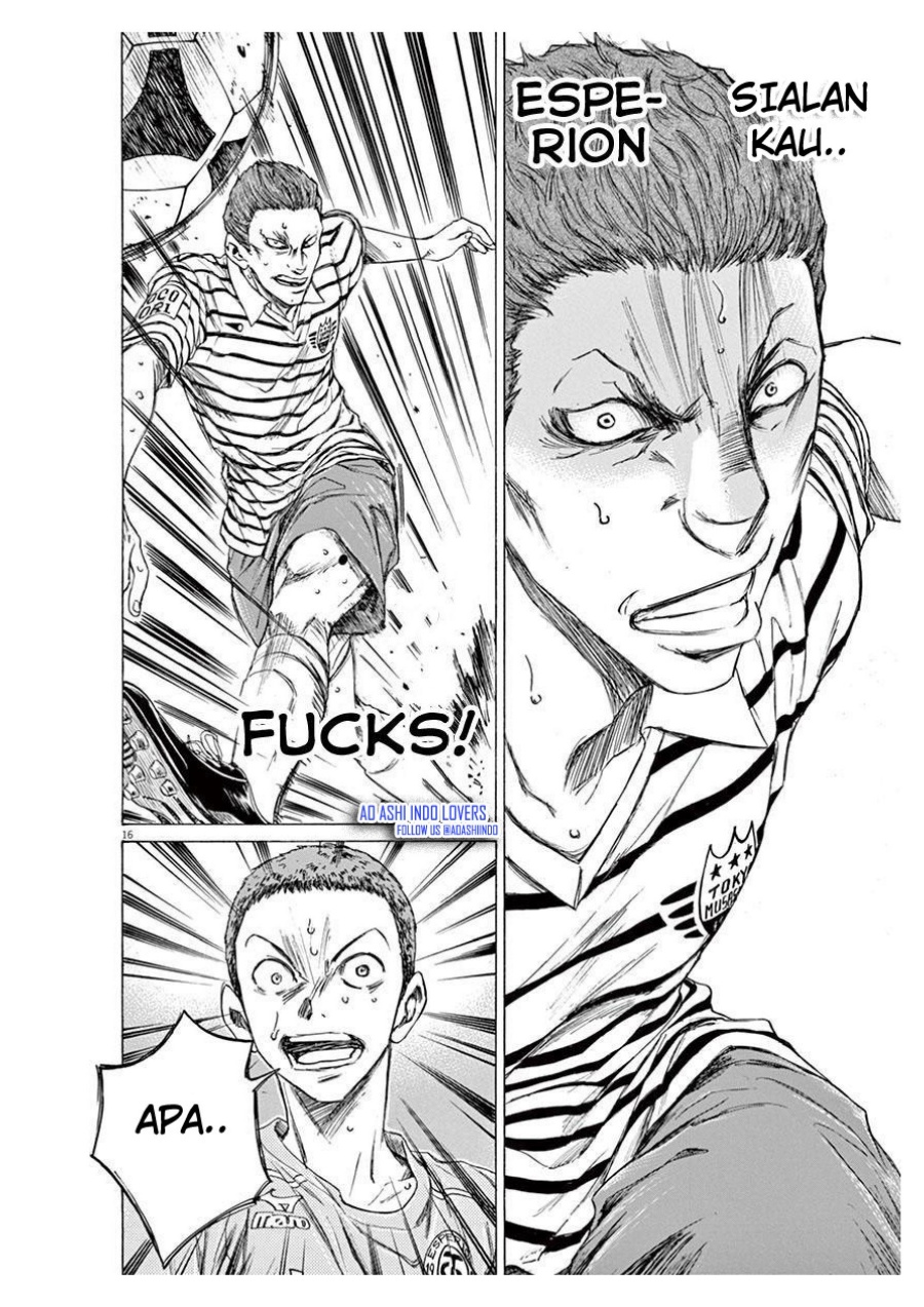 Ao Ashi Chapter 98 Gambar 16