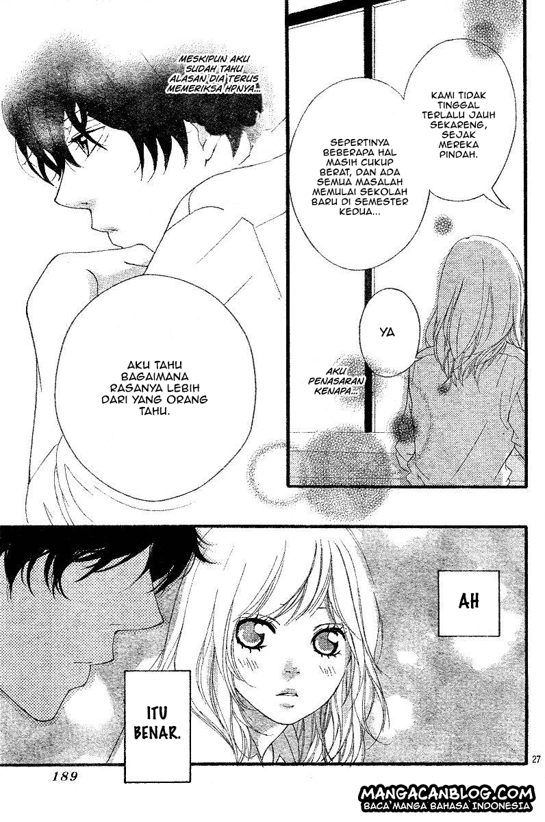 Ao Haru Ride Chapter 17 Gambar 28