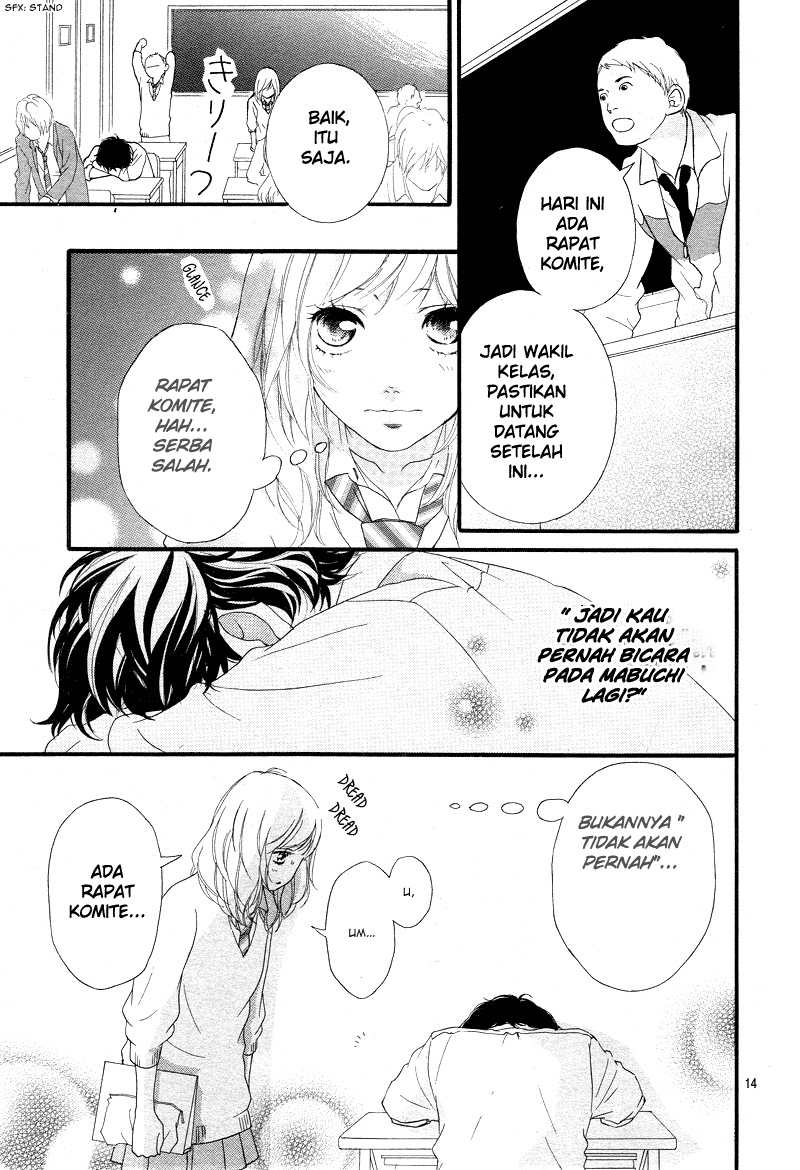 Ao Haru Ride Chapter 24 Gambar 16