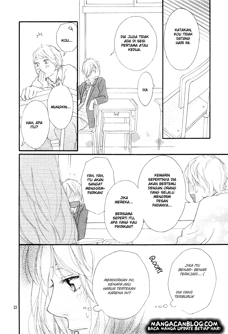 Ao Haru Ride Chapter 24 Gambar 25