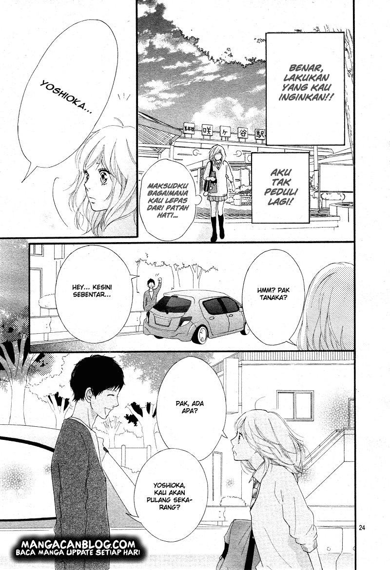 Ao Haru Ride Chapter 24 Gambar 26