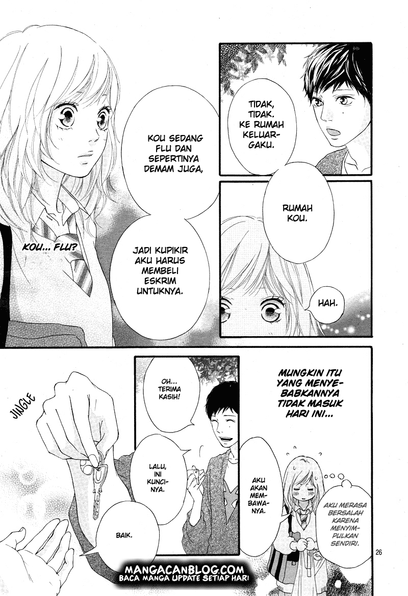 Ao Haru Ride Chapter 24 Gambar 28
