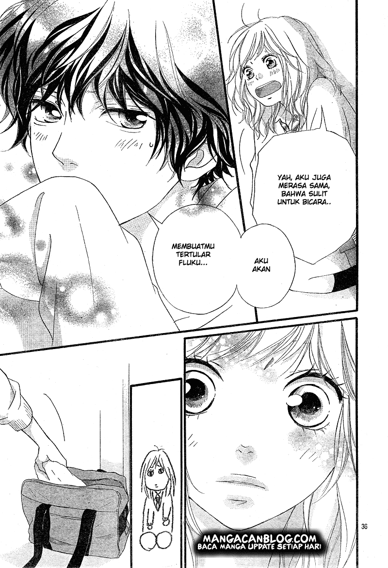 Ao Haru Ride Chapter 24 Gambar 38