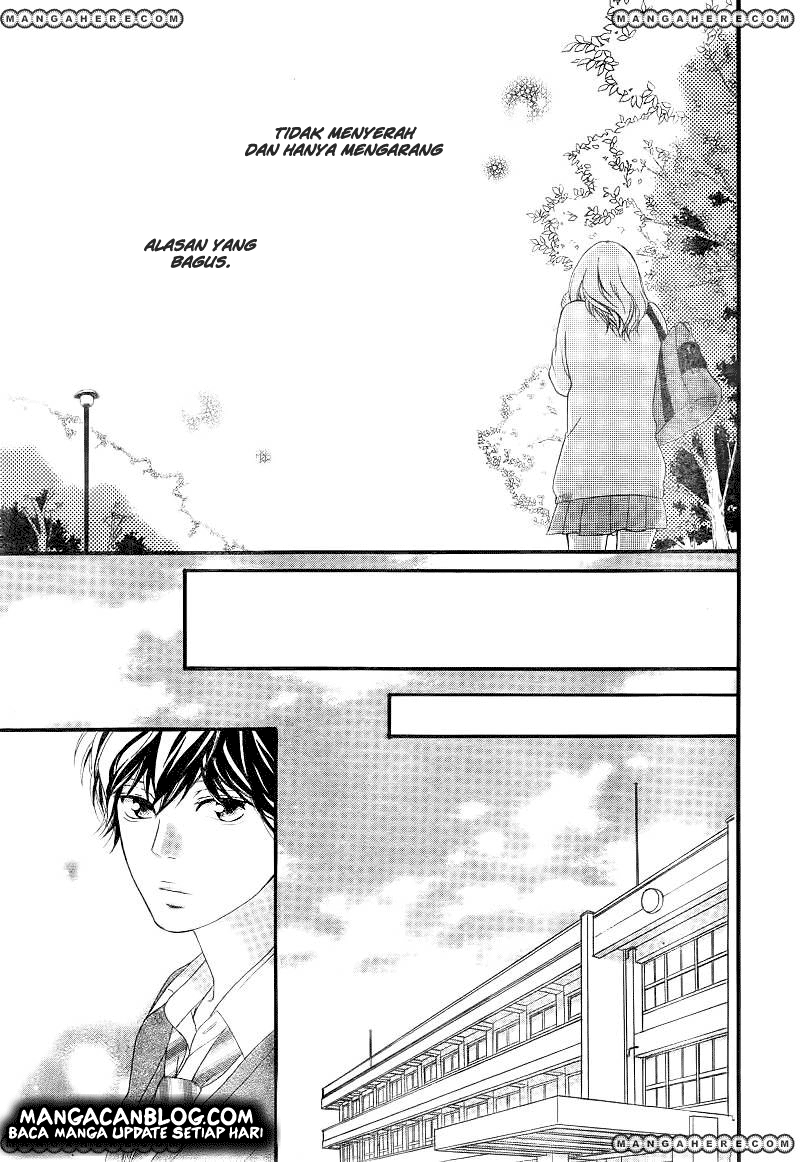 Ao Haru Ride Chapter 25 Gambar 38