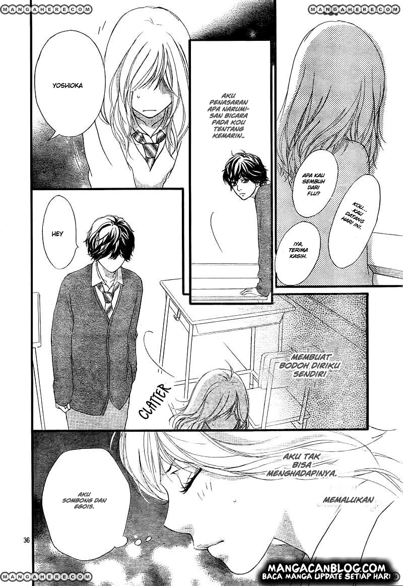 Ao Haru Ride Chapter 25 Gambar 39