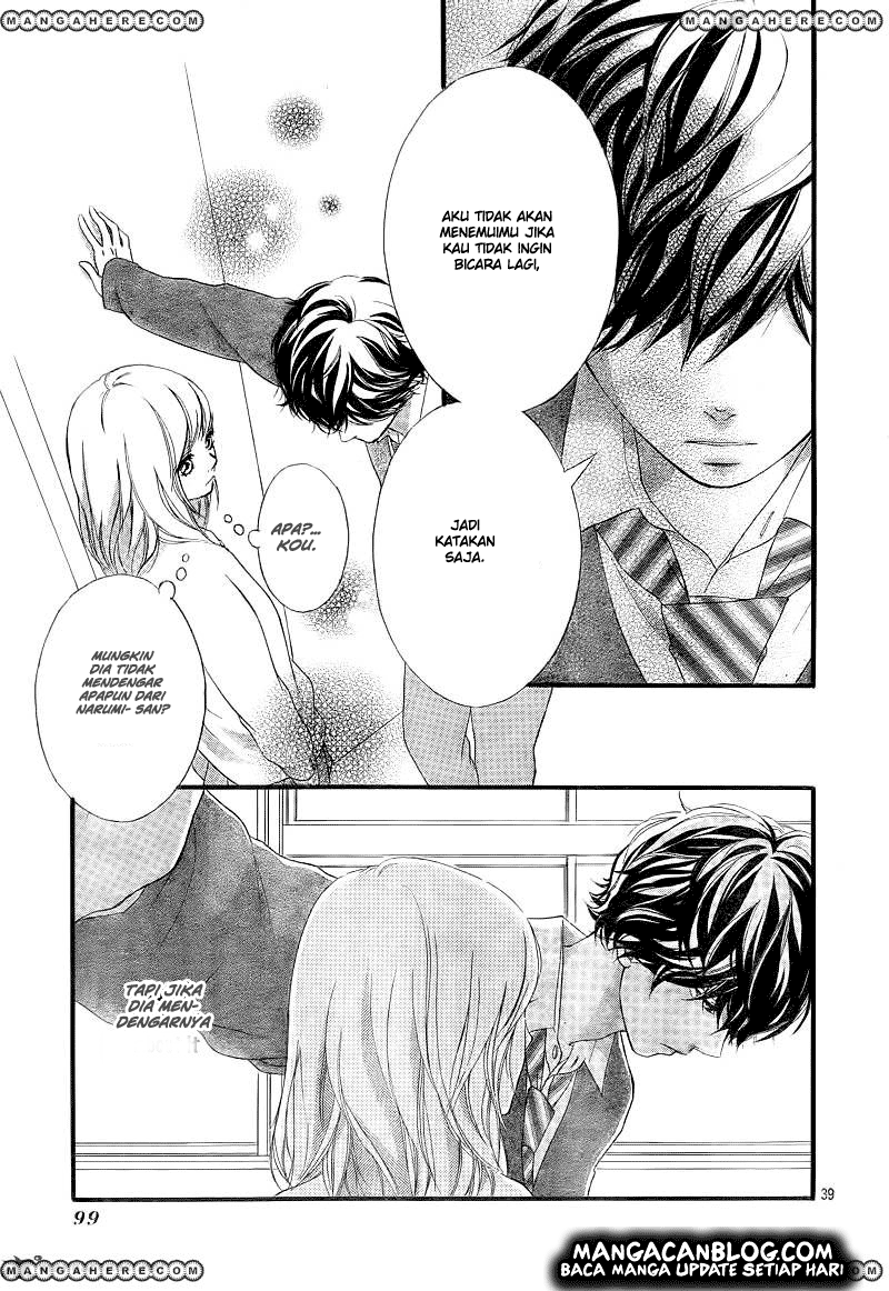 Ao Haru Ride Chapter 25 Gambar 42