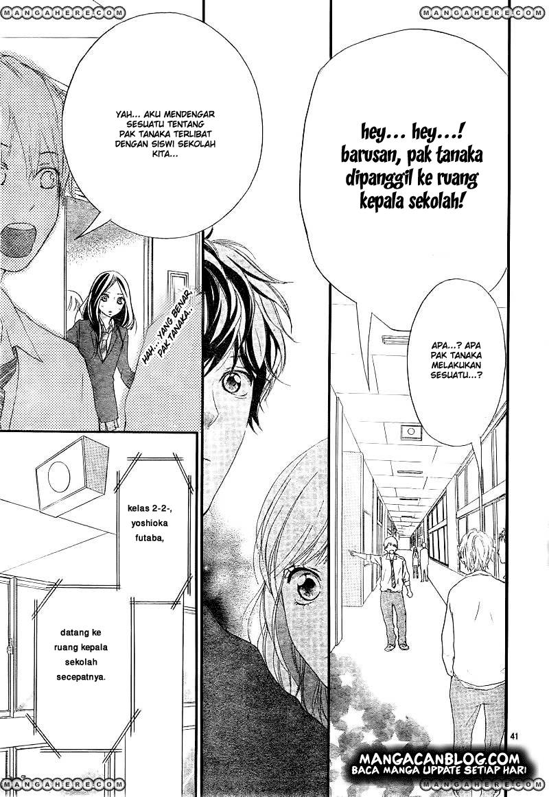 Ao Haru Ride Chapter 25 Gambar 44