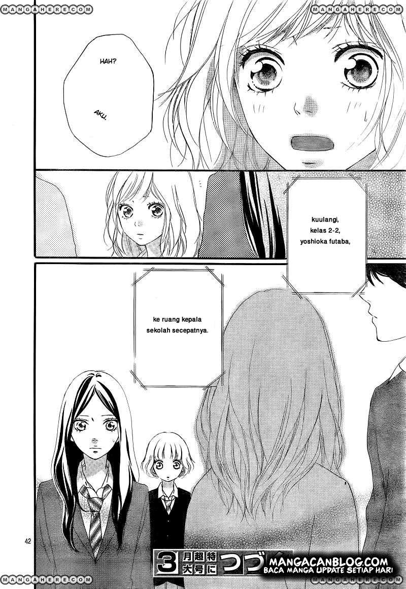 Ao Haru Ride Chapter 25 Gambar 45