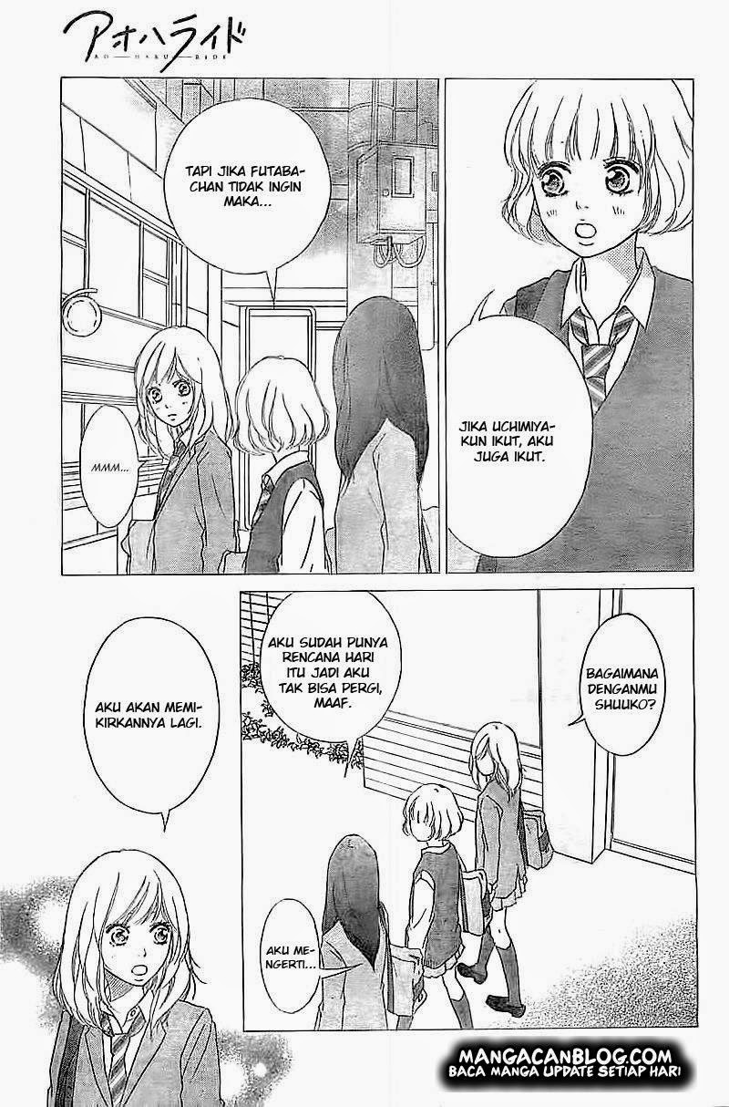 Ao Haru Ride Chapter 30 Gambar 29