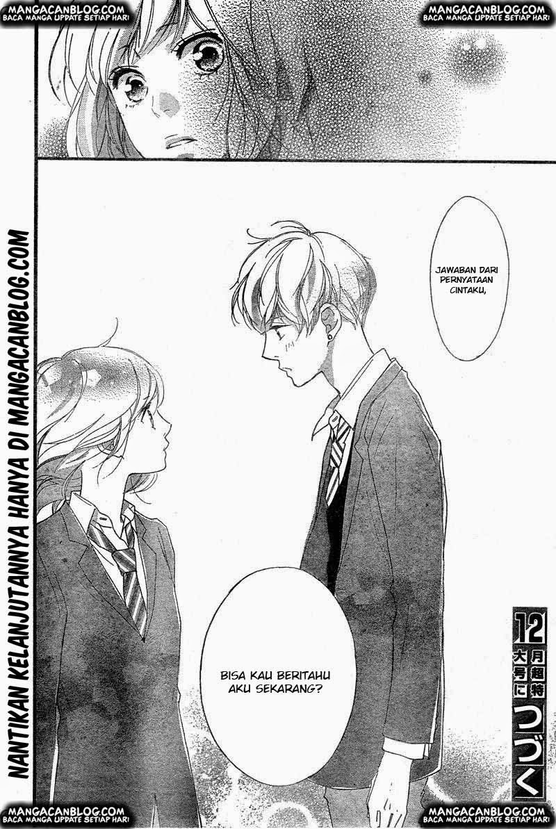 Ao Haru Ride Chapter 33 Gambar 44