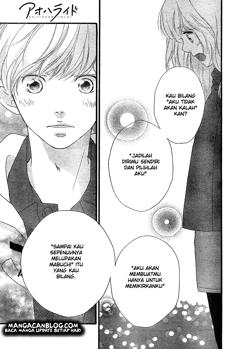 Ao Haru Ride Chapter 42 Gambar 37