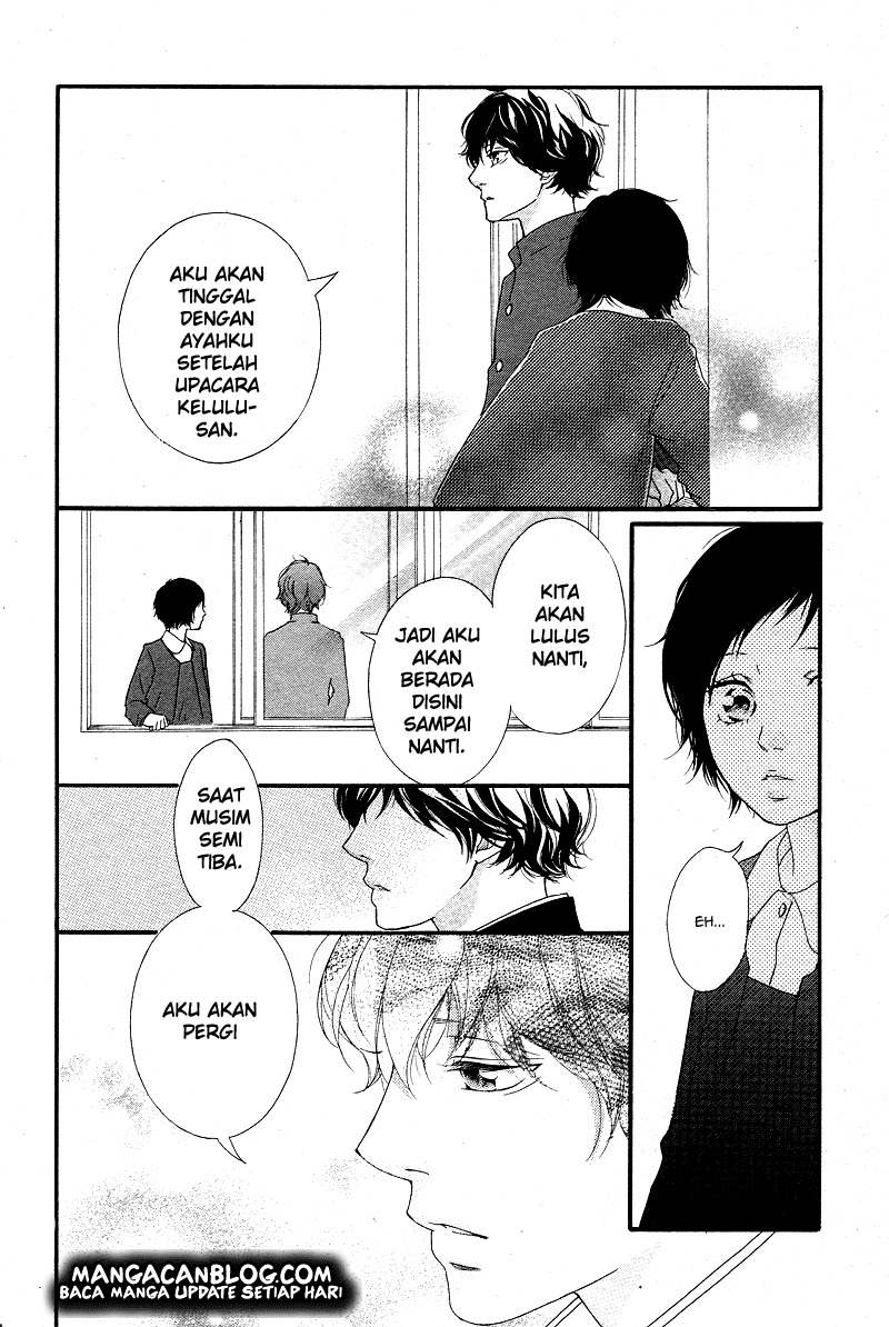 Ao Haru Ride Chapter 43 Gambar 20