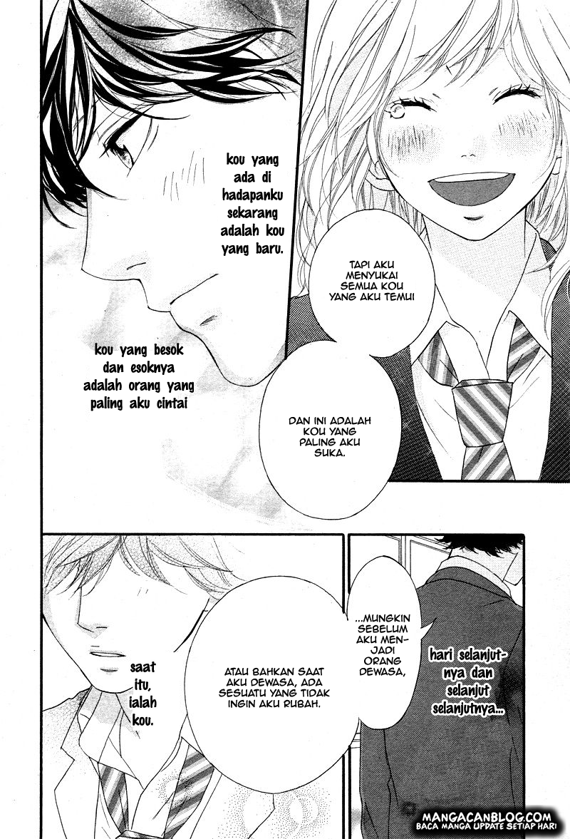 Ao Haru Ride Chapter 49 Gambar 24