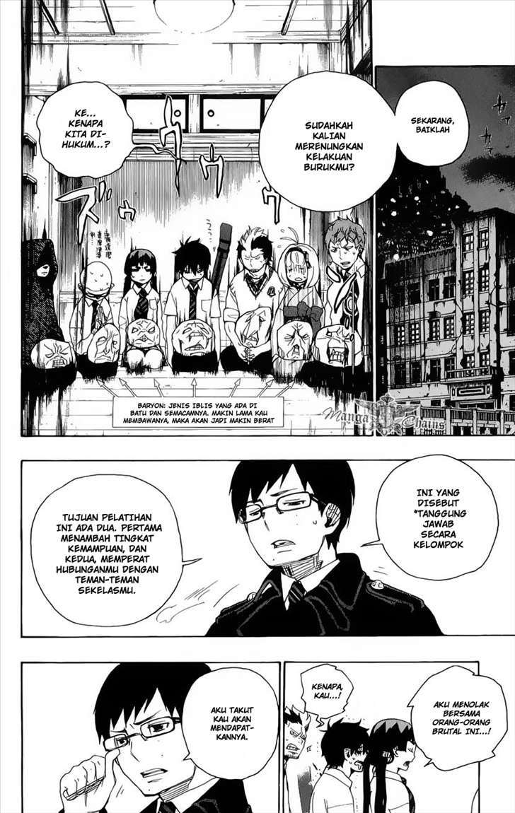Ao no Exorcist Chapter 6 Gambar 18