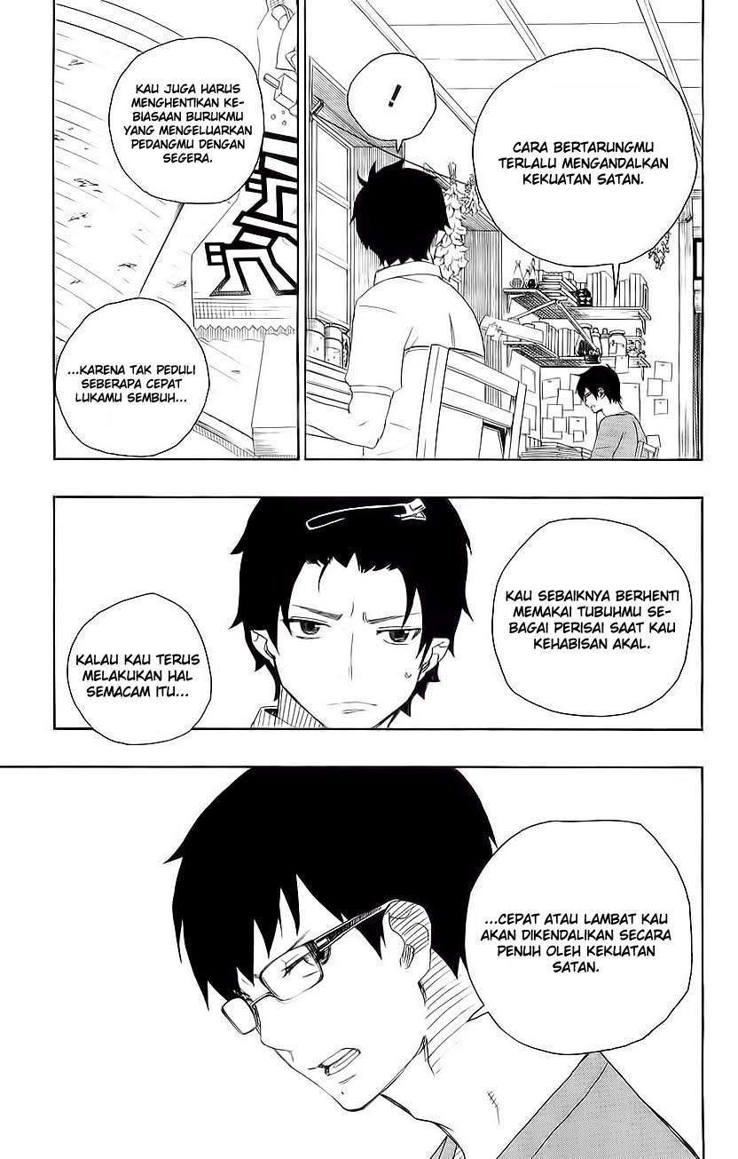 Ao no Exorcist Chapter 8 Gambar 9