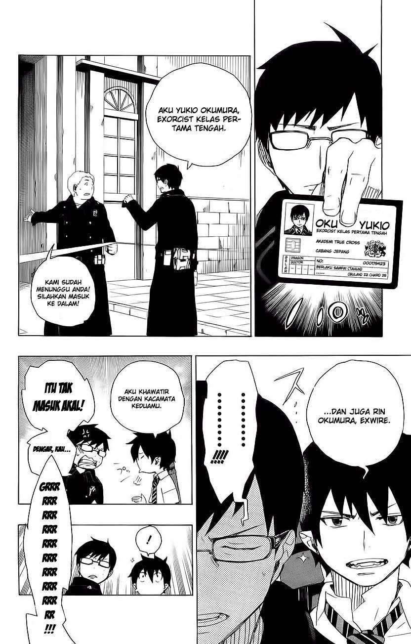 Ao no Exorcist Chapter 8 Gambar 16